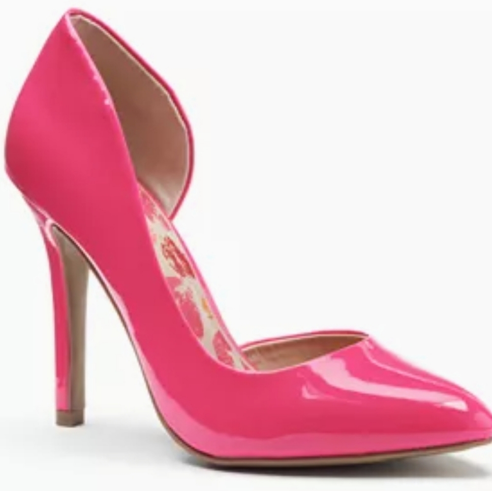 Juicy Couture Hot Pink Heels Size 8.5
